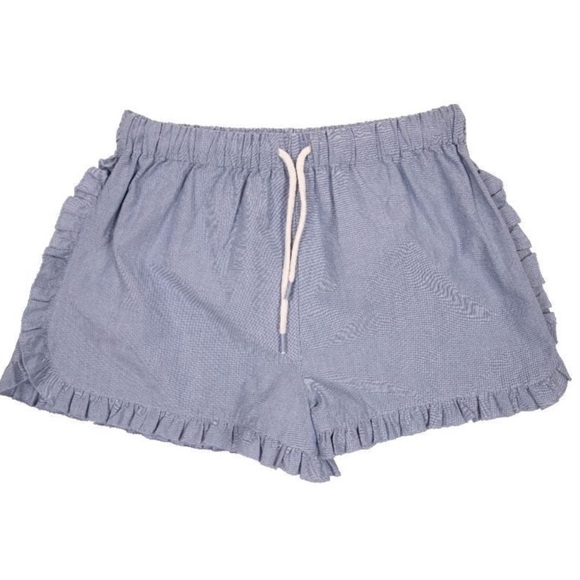 Simply Southern Denim Linen Shorts - Picture 7 of 7